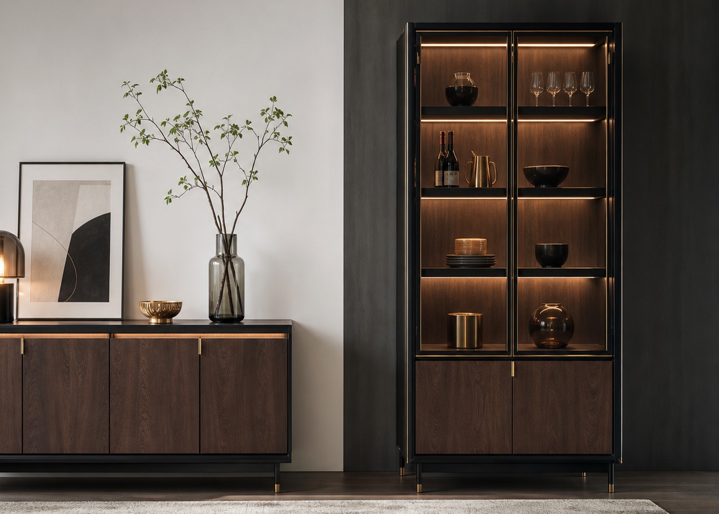 Display Storage Cabinet package application